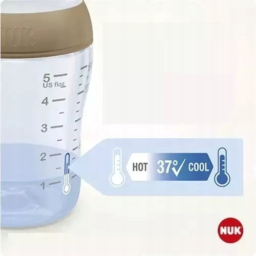 NUK PERFECT MATCH BUTELĖLIS 260ml 3m+ SILICONE TEAT M