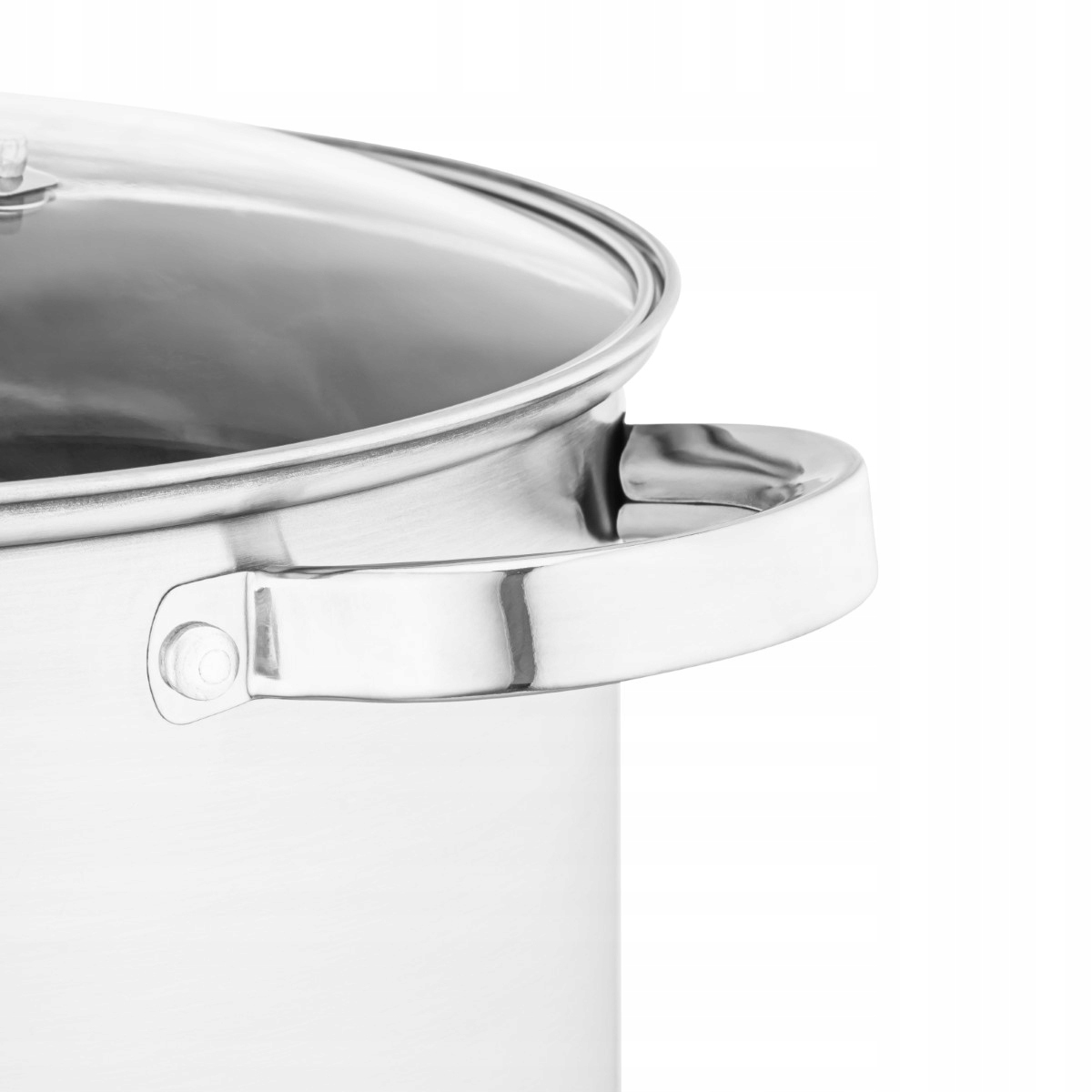 Nerūdijančio plieno puodas, dujų indukcija su dangčiu, Altom Design, 8,5 l