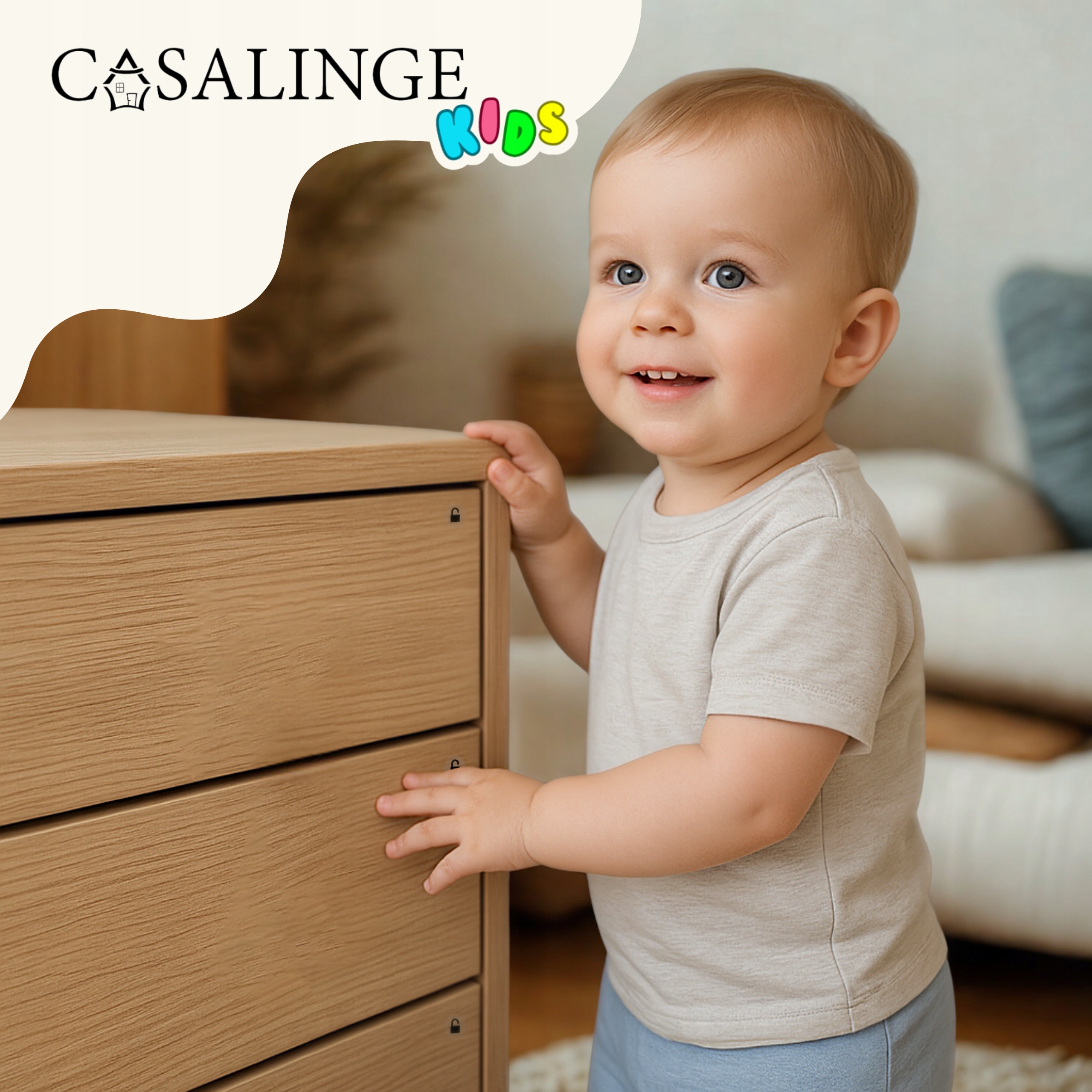 Casalinge magnetinė šafų blokada 10 vnt