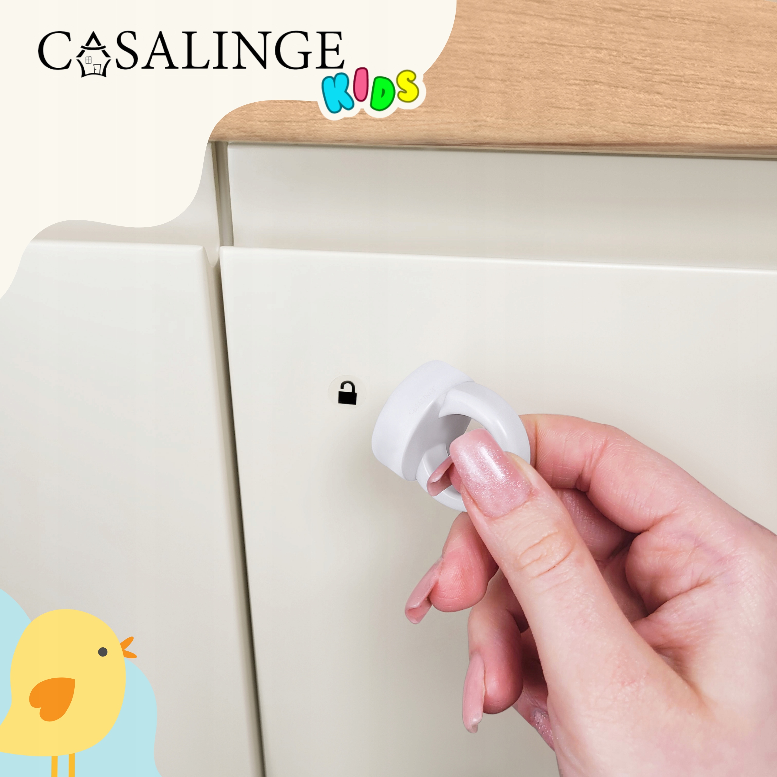 Casalinge magnetinė šafų blokada 10 vnt