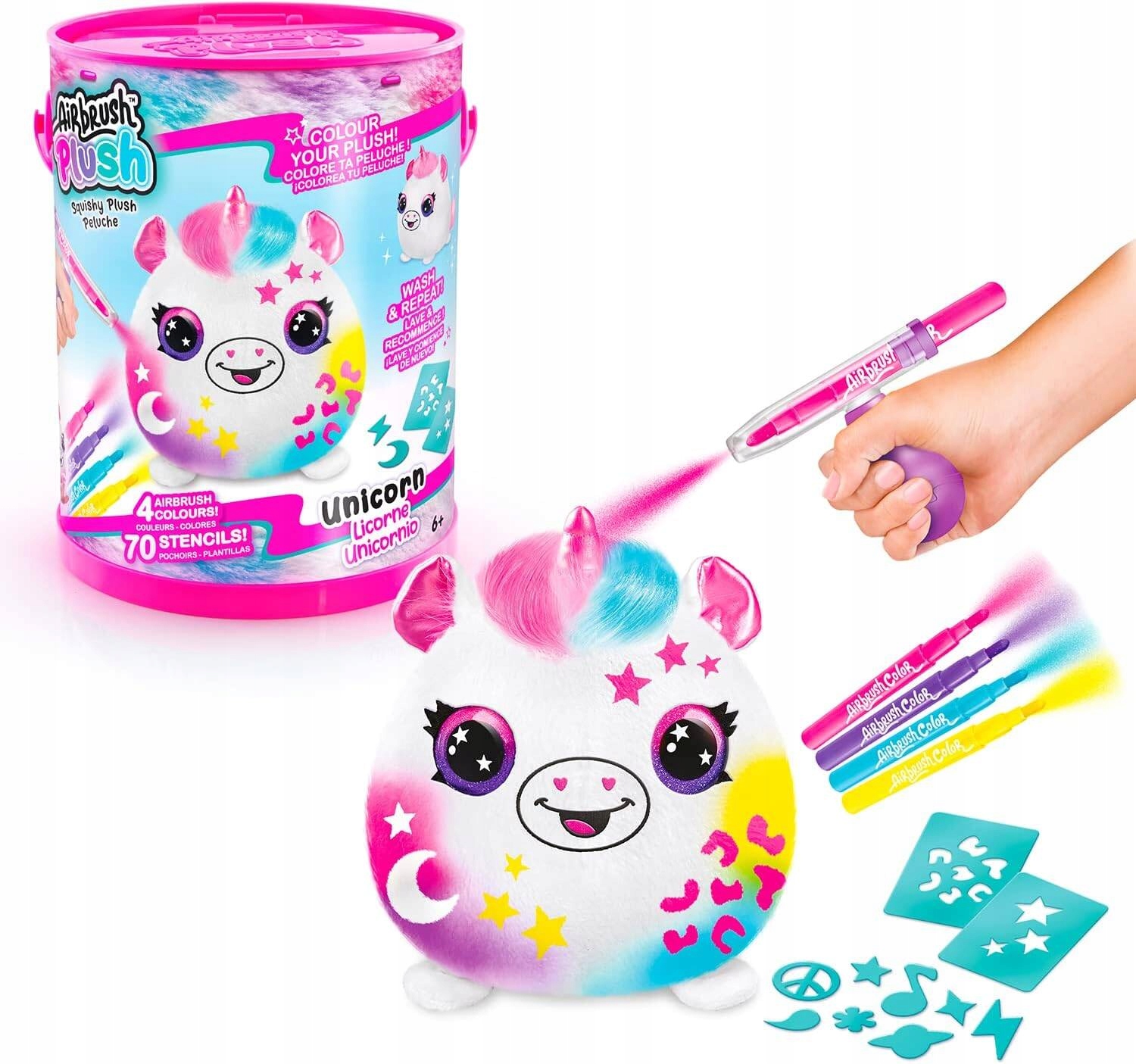 Canal Toys Squish Pals aerografo dažų puslė