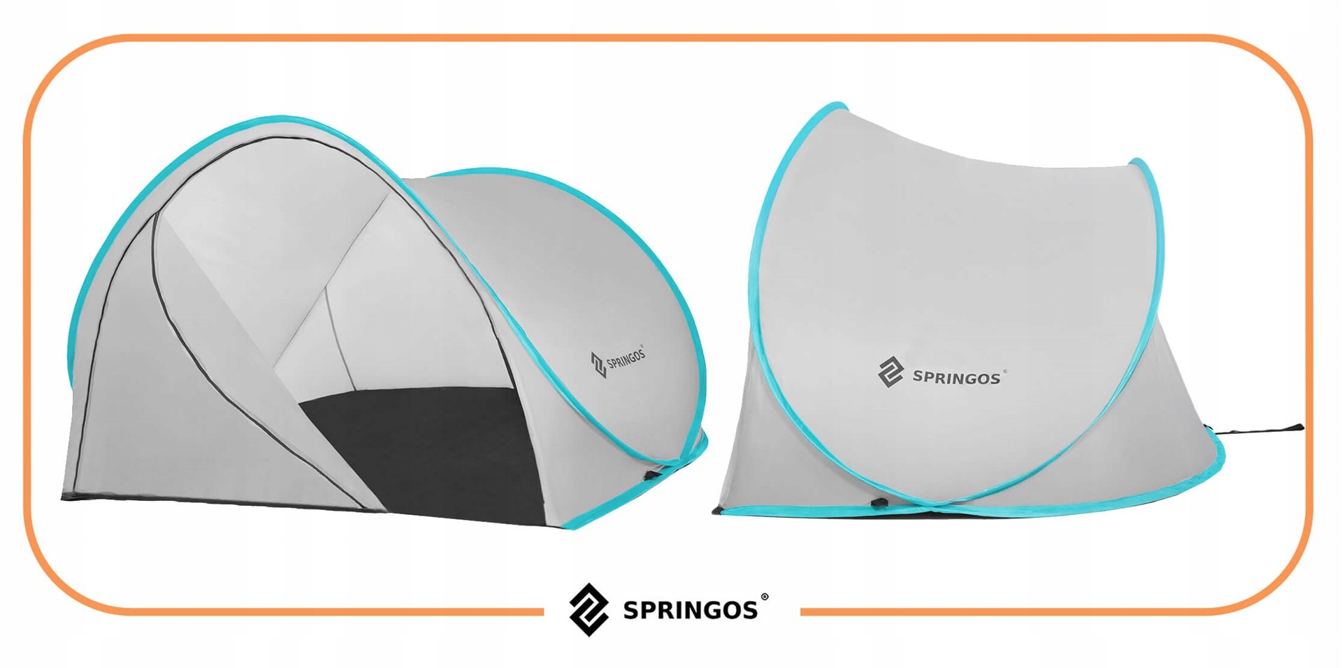 Springos saviautklaipiantis paplūdimio paravan XXL su UV50
