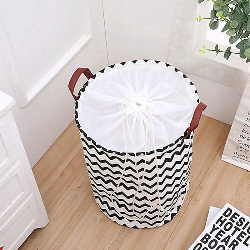 Sulankstomas krepšelis žaislams konteineris skalbinių krepšys Zigzags Organizer 50 cm