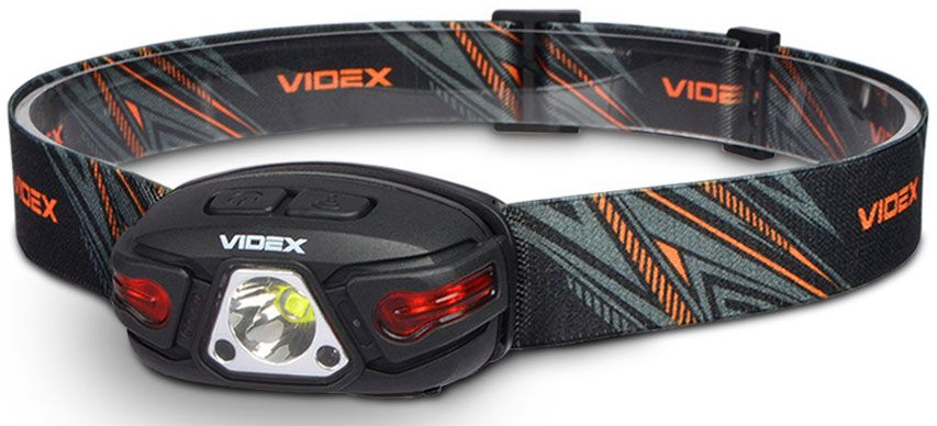 Videx VLF-H015 priekinė žibintė CREE 5W USB-C 53 m