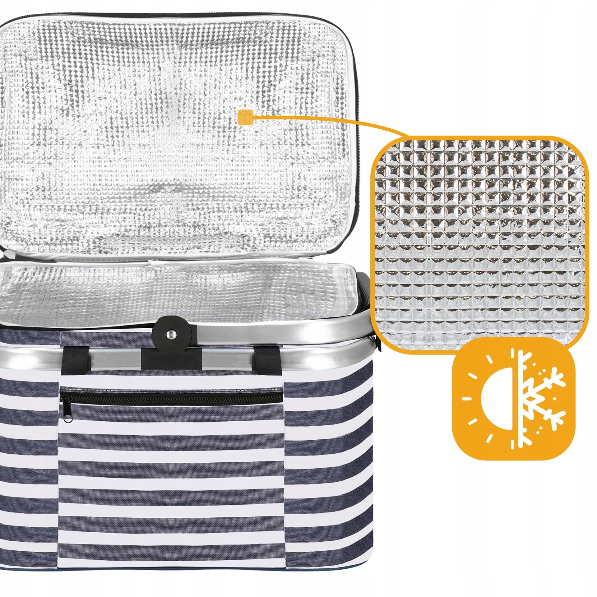 Springos šiluminė pikninė krepšis 28L