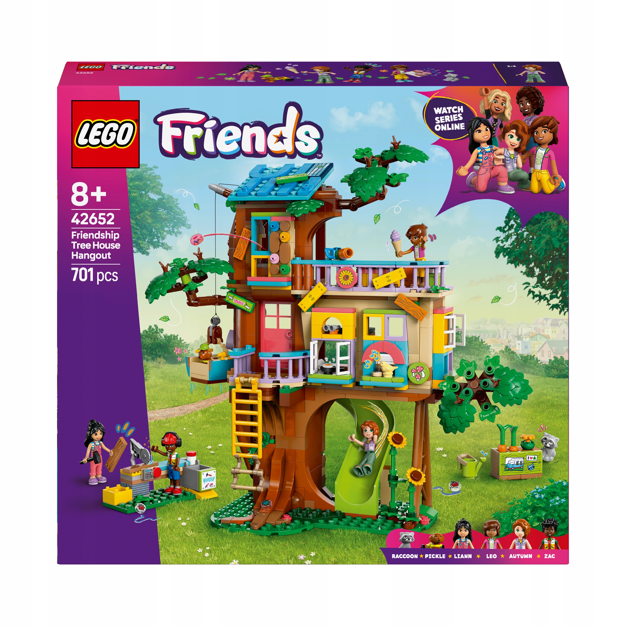 LEGO Friends draugystės medžio namai 42652