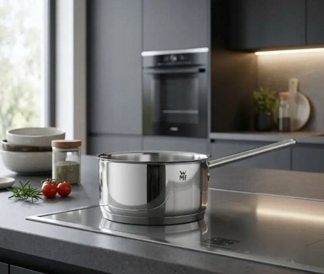 WMF Provence Plus plieninis puodas 1,4l 16 cm dujų indukcija