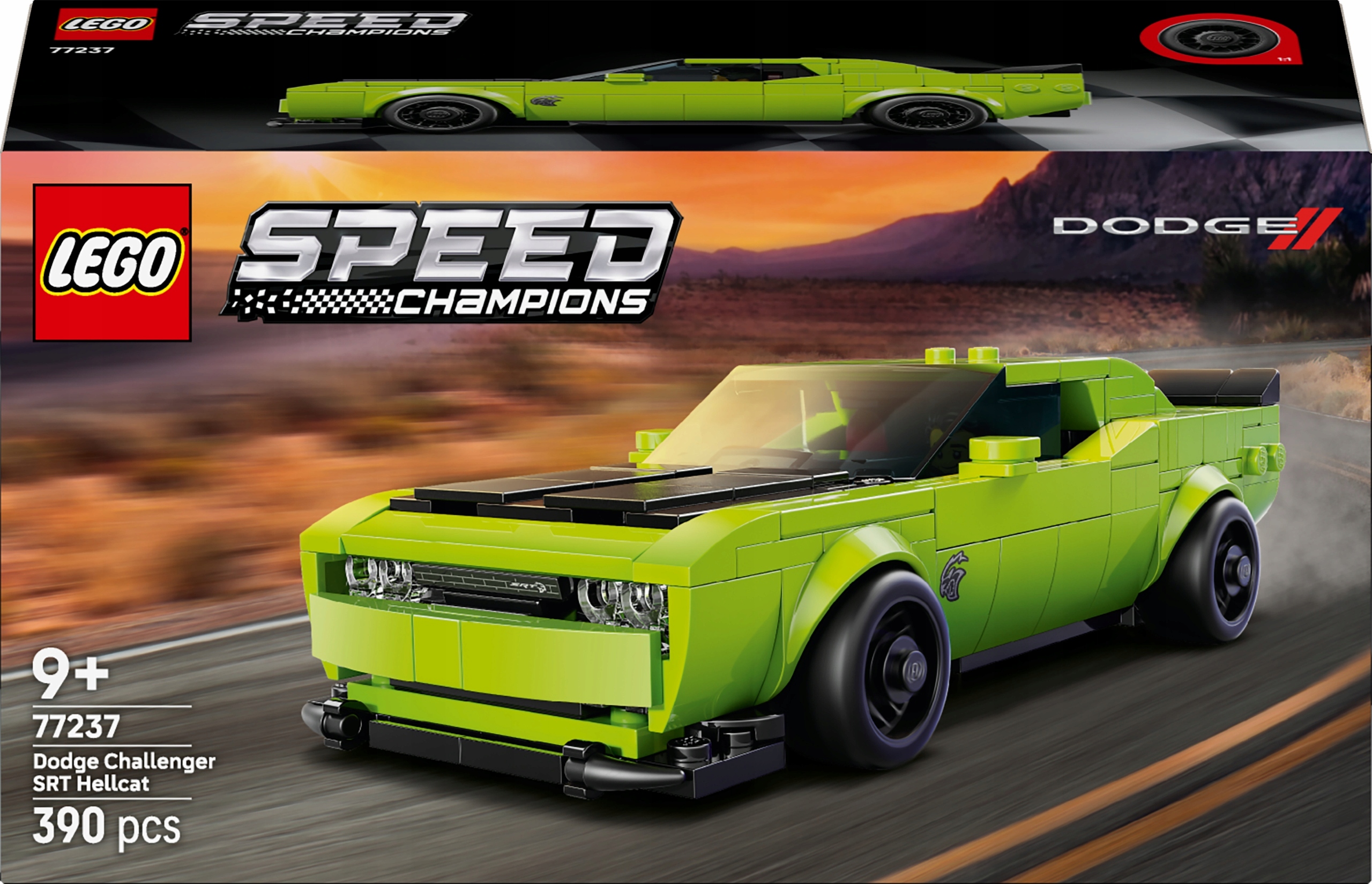 Lego Speed Champions 77237 Dodge Challenger SRT Hellcat