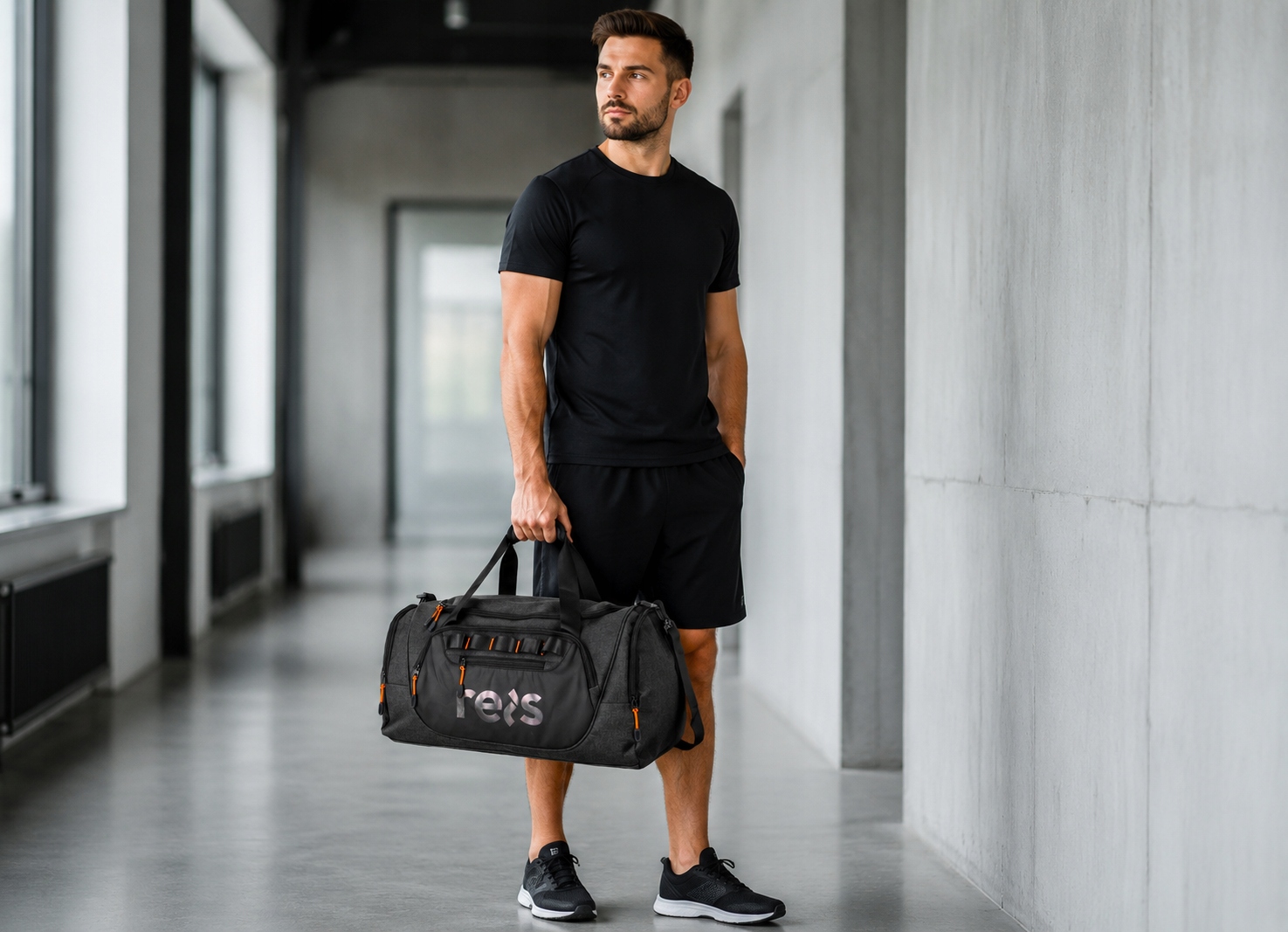 Sportinis ir turistinis kelioninis krepšys, SUSTARPINTAS DUGNIS darbui, 35 L