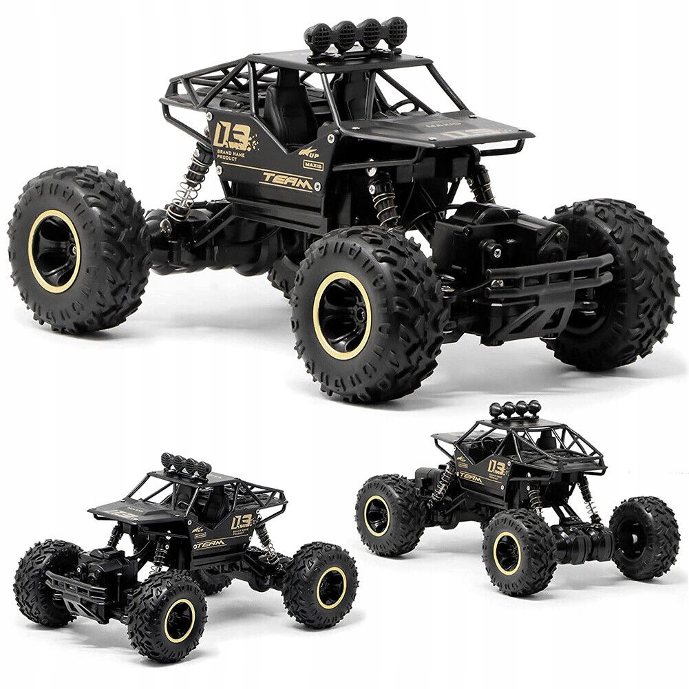 EDAXE valdomas automobilis metalo 4x4 tereninis