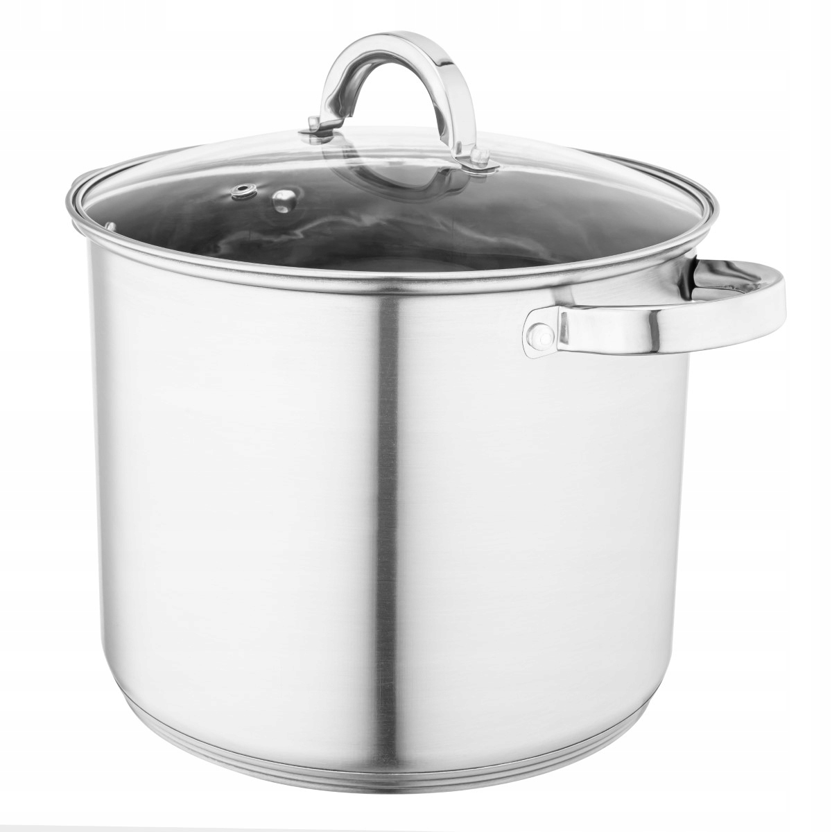 Nerūdijančio plieno puodas, dujų indukcija su dangčiu, Altom Design, 8,5 l