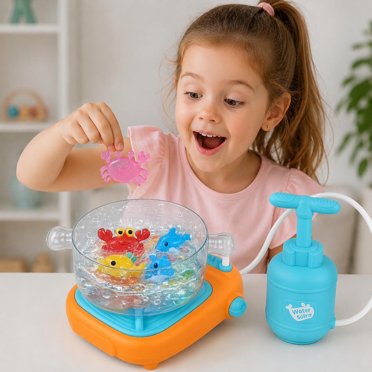 Allvo vandens gelis 3D figūrėlės kūrybinis rinkinys vaikams