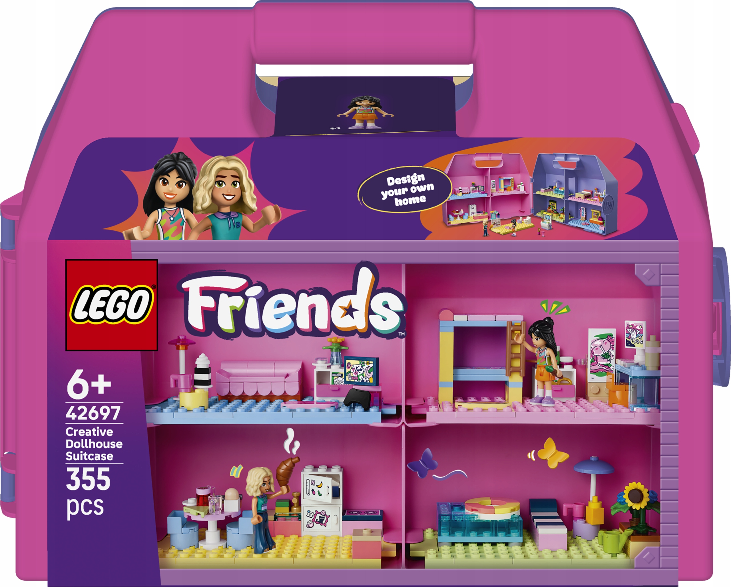 LEGO Friends 42697 kabanėlių valizėlė