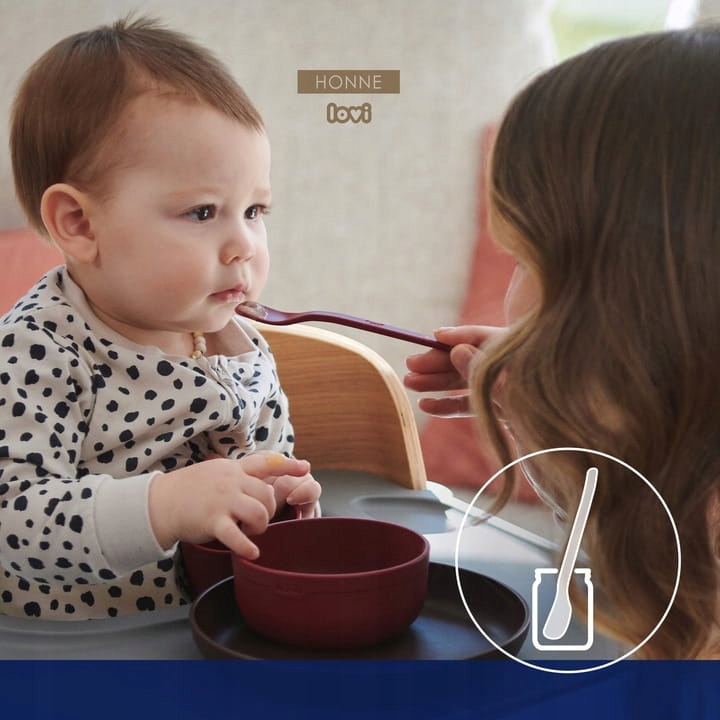 LOVI indų rinkinys lėkštė, dubuo, puodelis 6m+