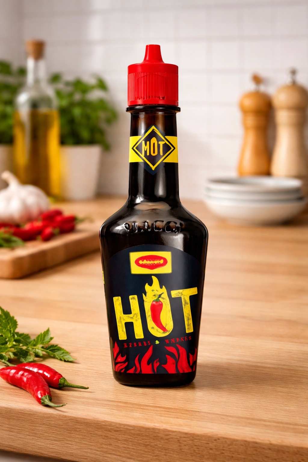 Maggi karštas aštrus skystas prieskonis originalus sriubos patiekalams iš Vokietijos