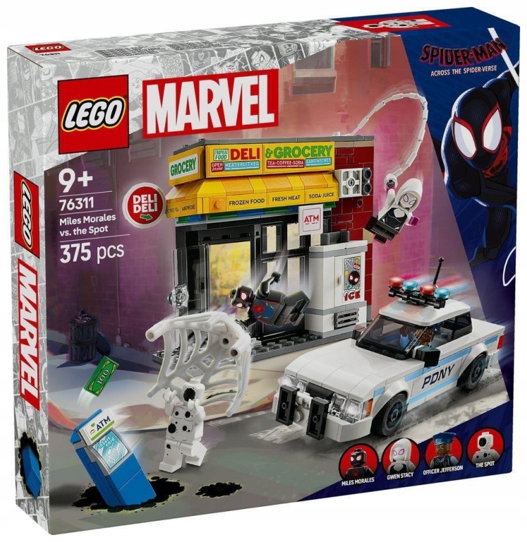 Lego Multiversum Miles Morales prieš Spot 76311