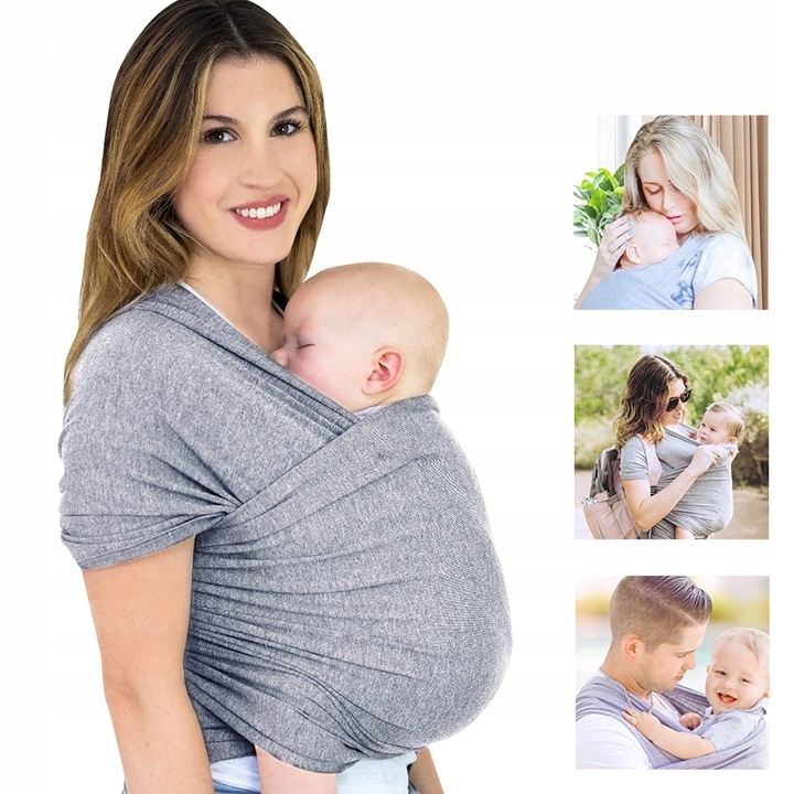 Slingas nešioti kūdikius iki 20 kg, medžiaginis