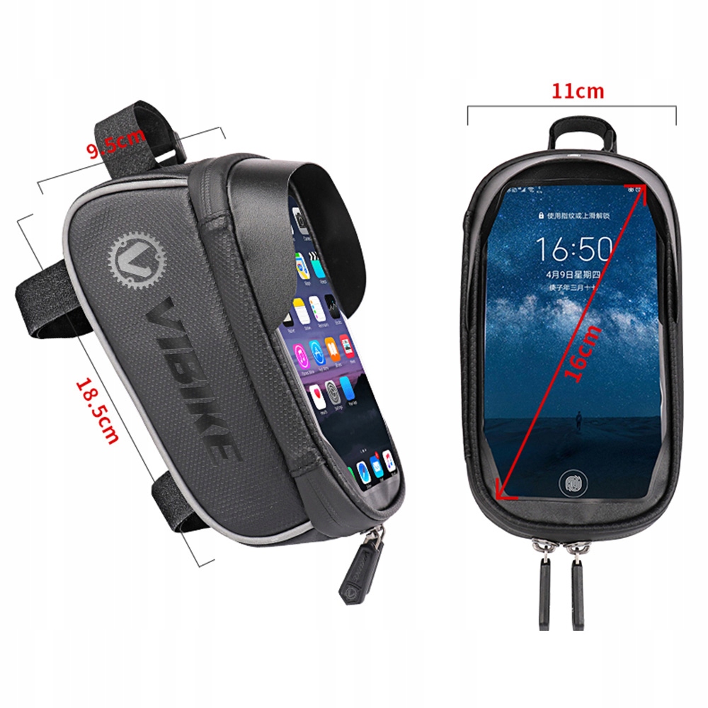 VIBIKE SAKWA BAG DVIRAČIO VAGONŲ LAIKIKLIS DVIRAČIO DĖKLĖS RĖMAS TELEFONAS 6,7"