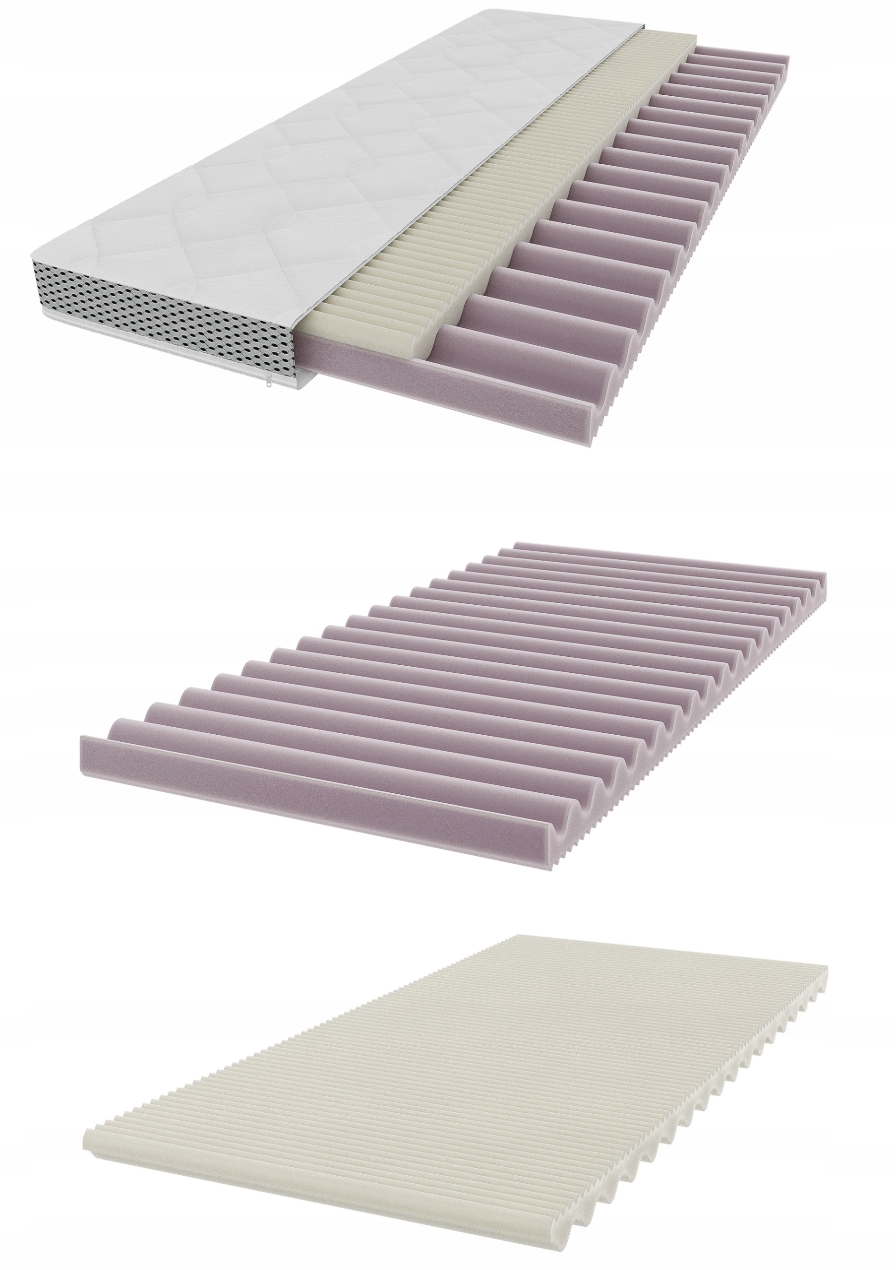 Satysfaction Comfort+ porolono čiužinys vaikams 140x70 Oeko-Tex H3/H2