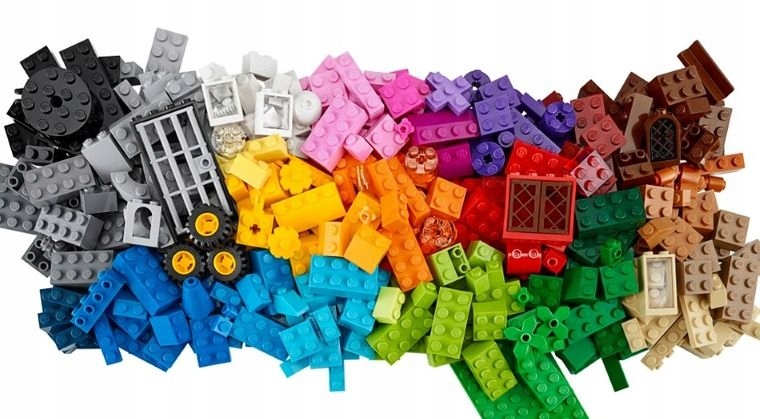 Lego Classic 10698 kaip kurti blokai didelis dėžutė