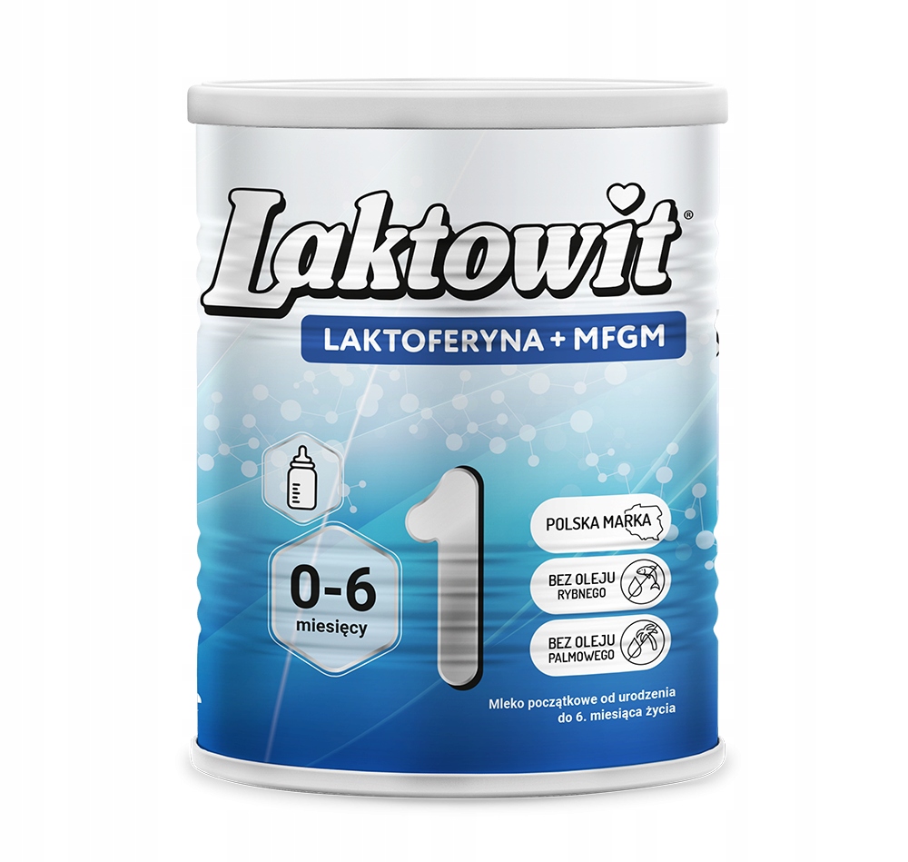 Modifikuotas pienas Laktowit 1 LACTOFERRINA + MFGM Pradinis 0-6 m 400 g