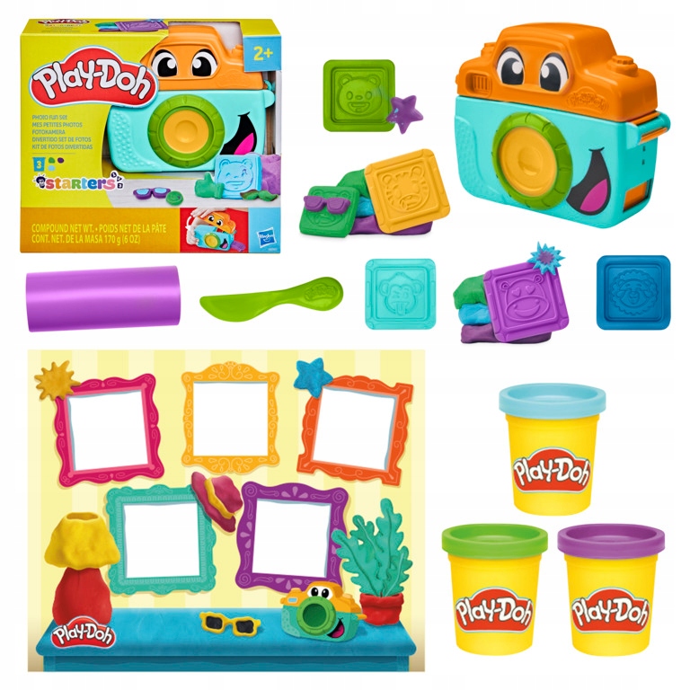 Play-Doh fotografijos aparatas plastelina rinkinys