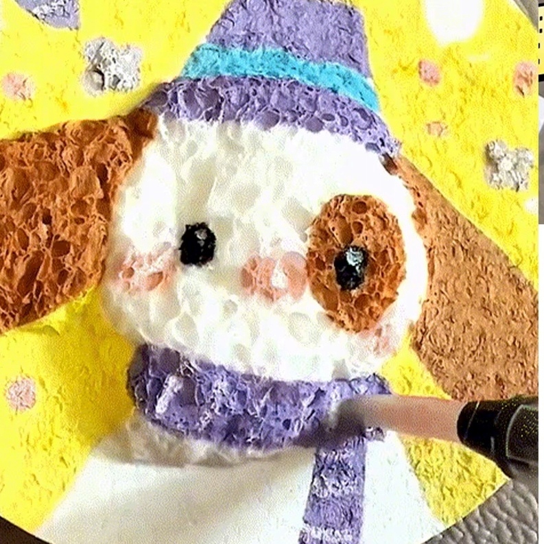 Pakko pūpuojanti 3D piešimo gumos rinkinys