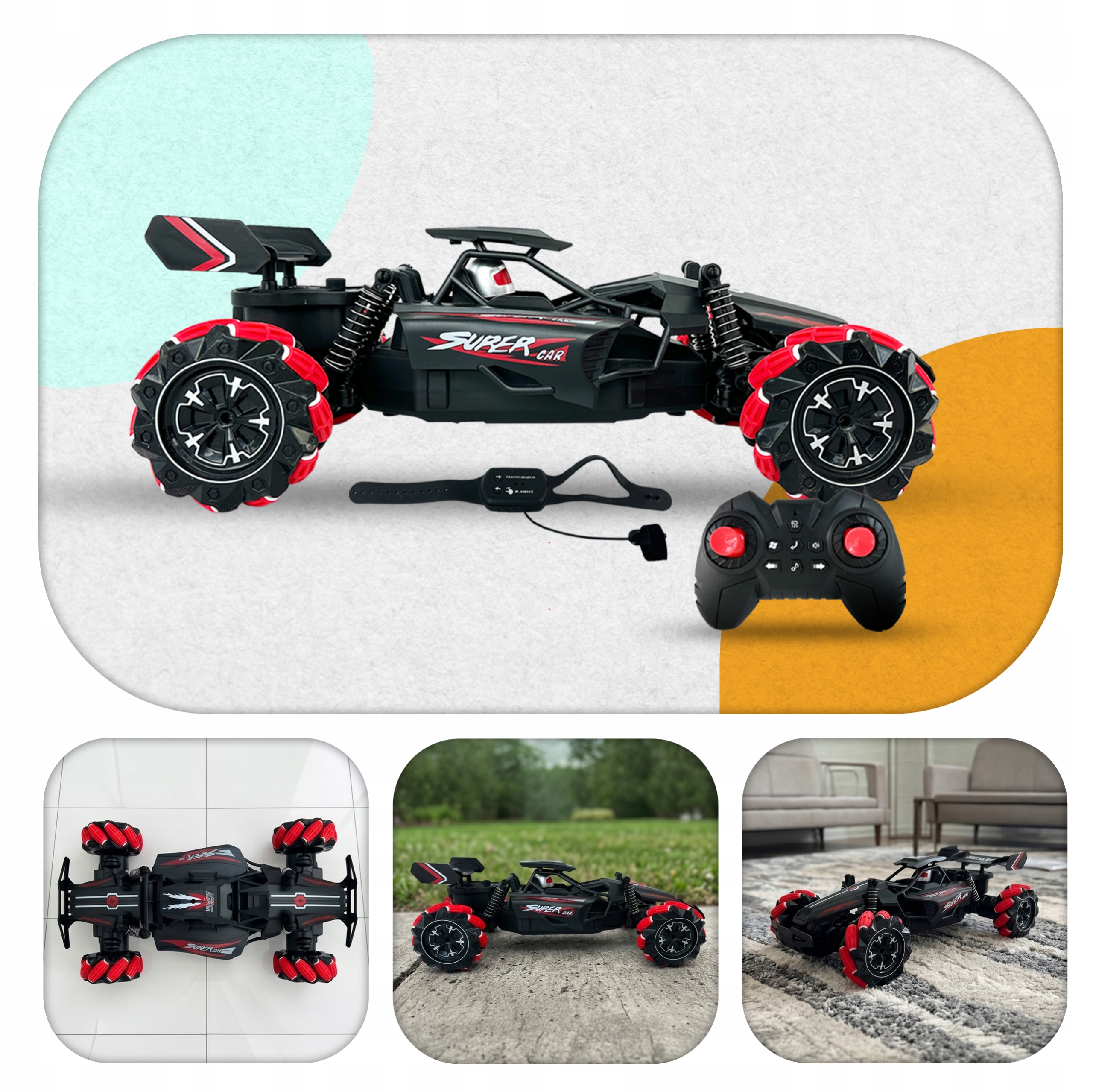 PLAYIO didelis 46 cm nuotolinio valdymo automobilis