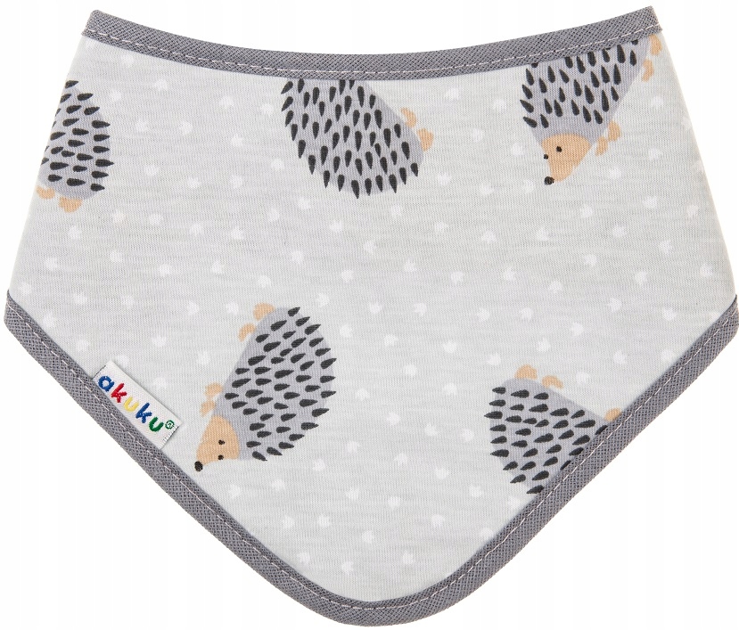 AKUKU MINKŠTAS KRAUTINĖS ŠALIKALIS SU VELCRO 1 vnt 2 in 1 100% MEDVILNĖ