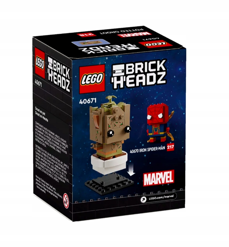 Lego BrickHeadz Grotas vazone 40671
