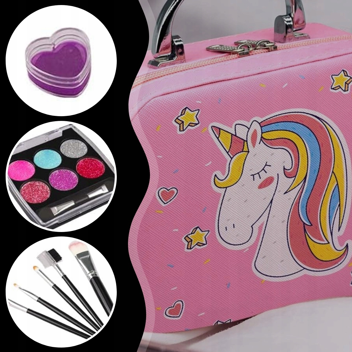 BOX COSMETICS NAGŲ MAKIAŽO RINKINYS VIENRAGIS VAIKAMS DOVANA