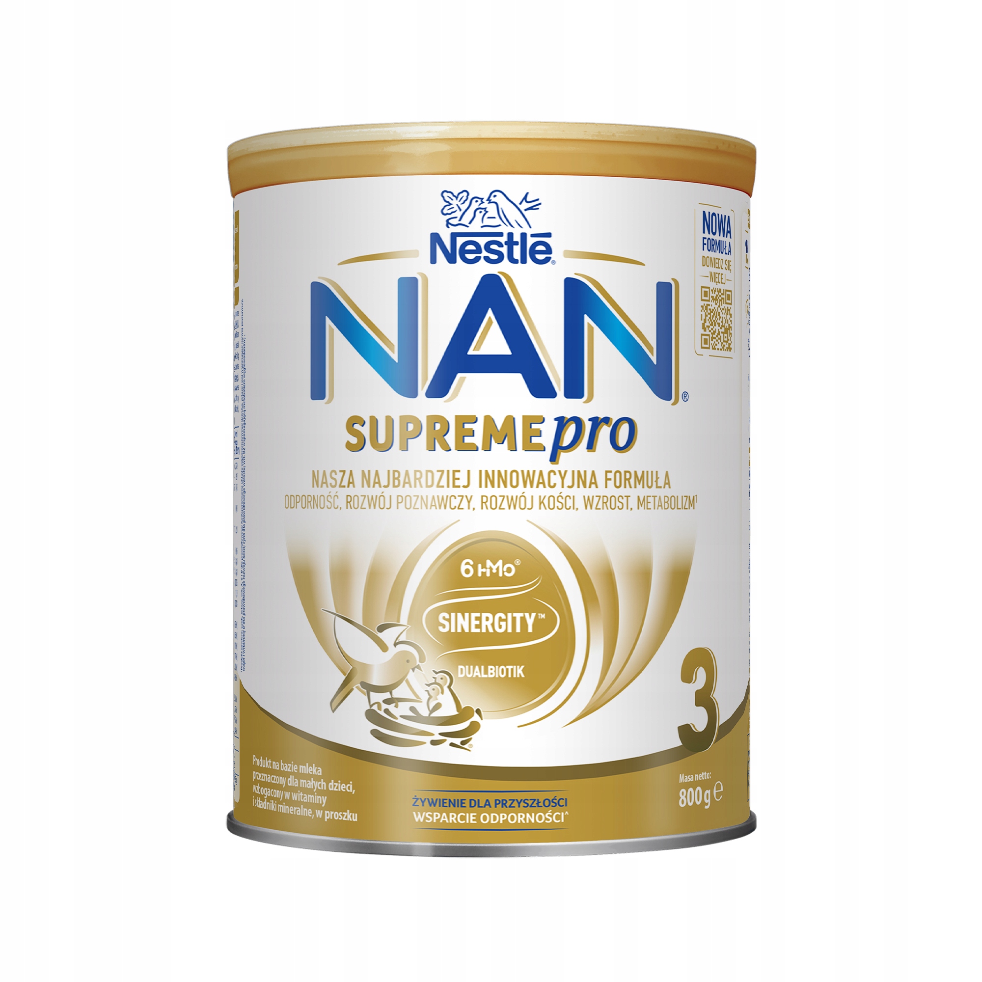 Nestlé NAN Supremepro 3 modifikuotas pienas 800g