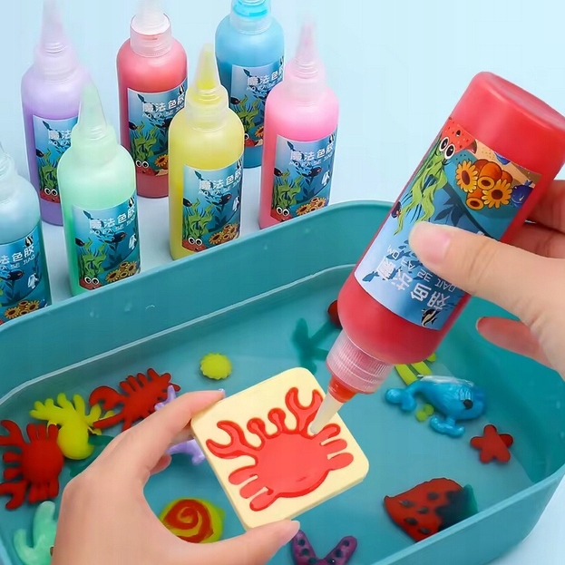 Vandens želis DIY figūrėlės kreativa vaikams