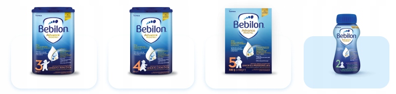 Bebilon 2 su Pronutra, modifikuotas pienas, 800 g