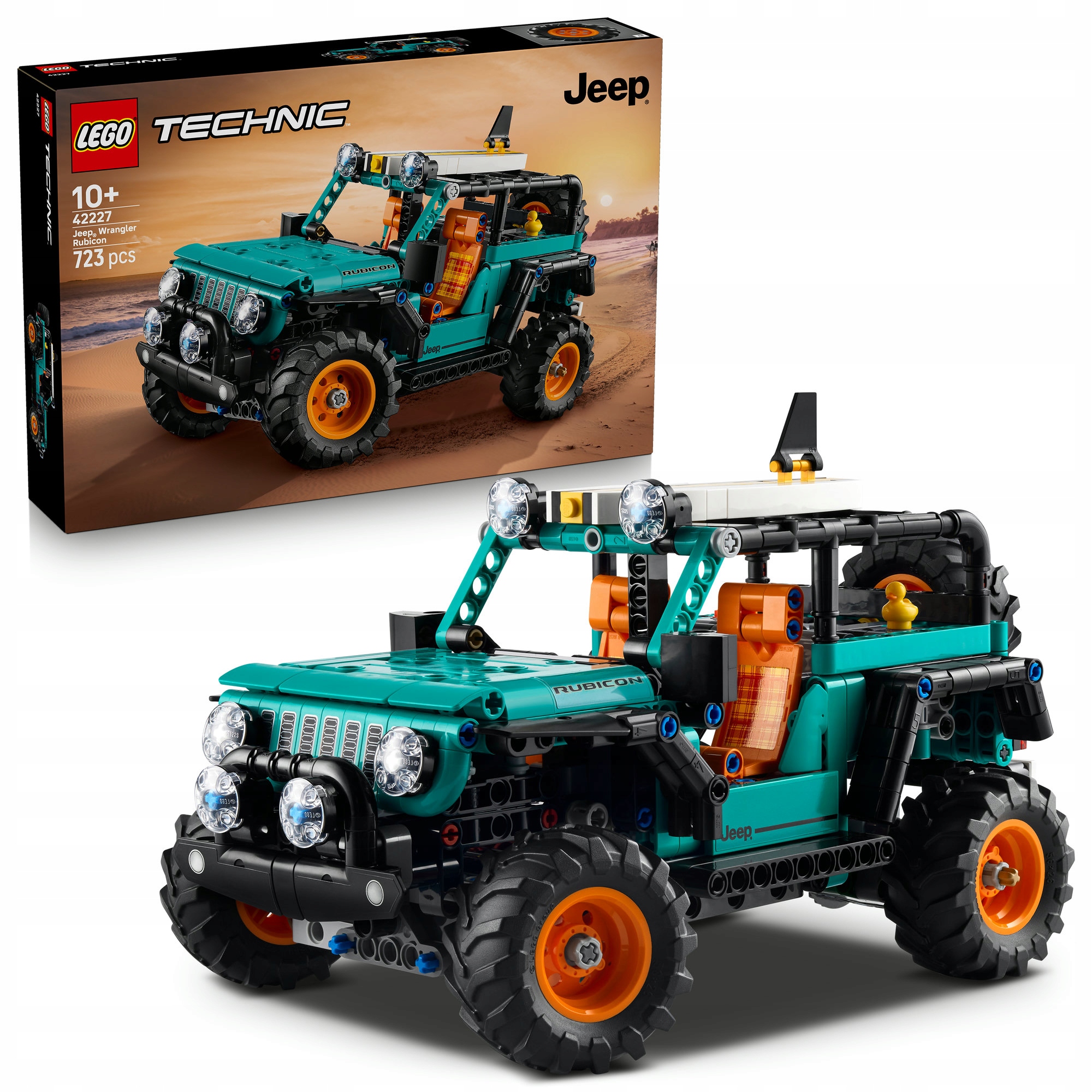 LEGO Technic 42227 visureigis Jeep Wrangler Rubicon, Vaikų gynimo diena