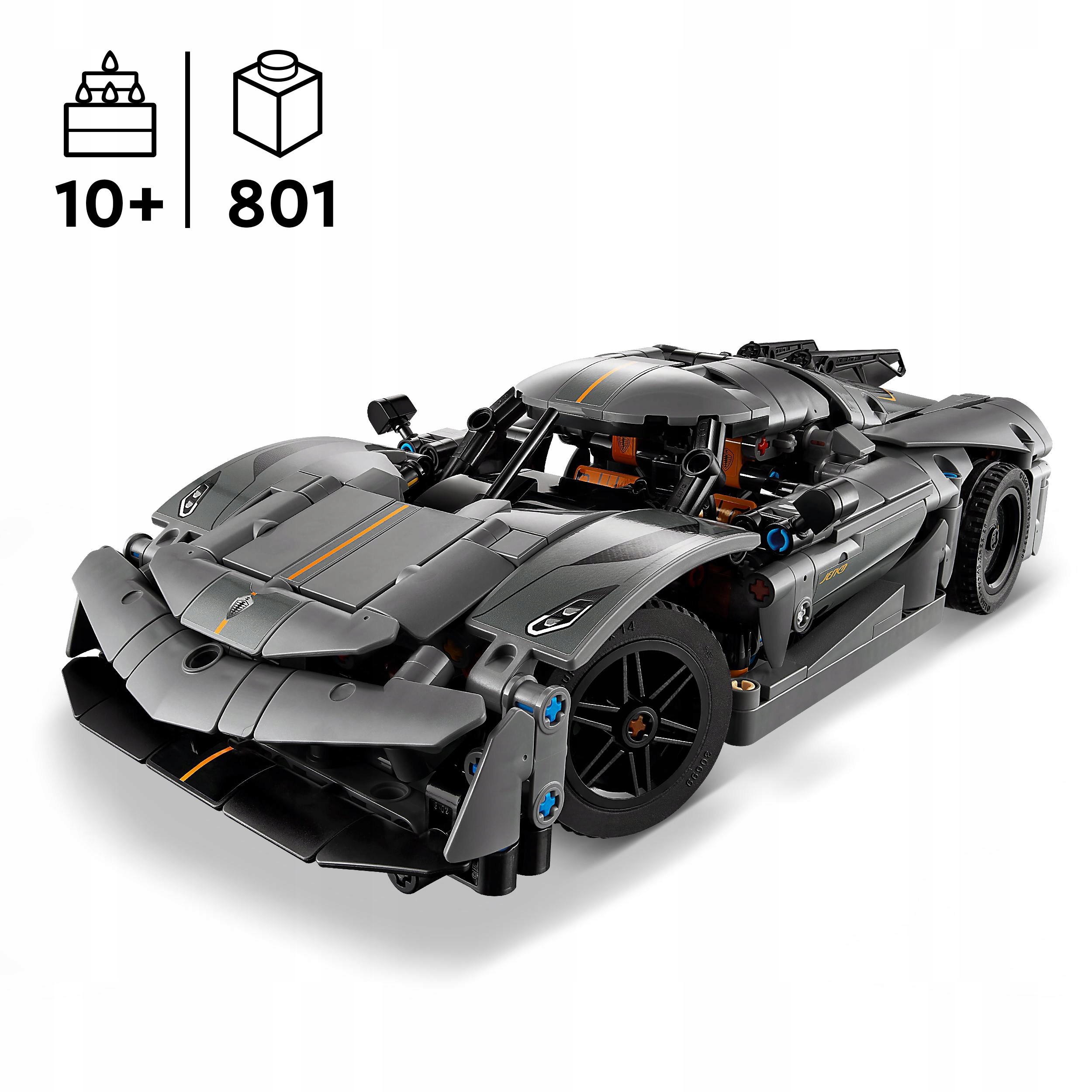 Lego Technic Koenigsegg Jesko Absolut hiperautomobilis 42173