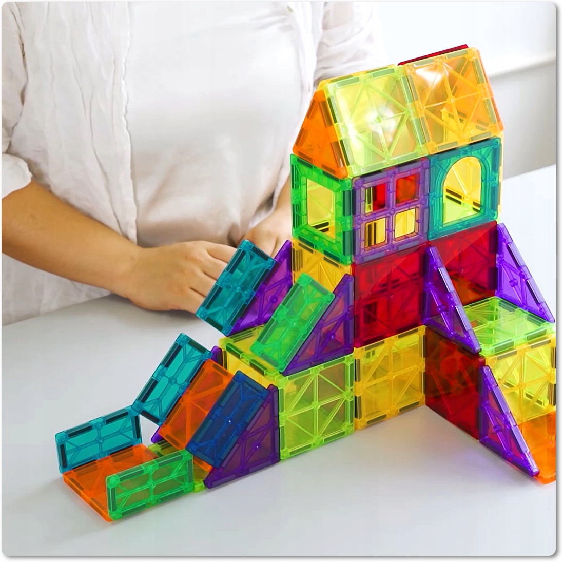 Doris magnetiniai klociniai 3d 109 dalių rinkinys