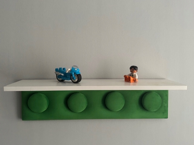 LEGO KLUOTOS FORMOS SIENINĖ LENTYNA, Kelių spalvų, 50 cm