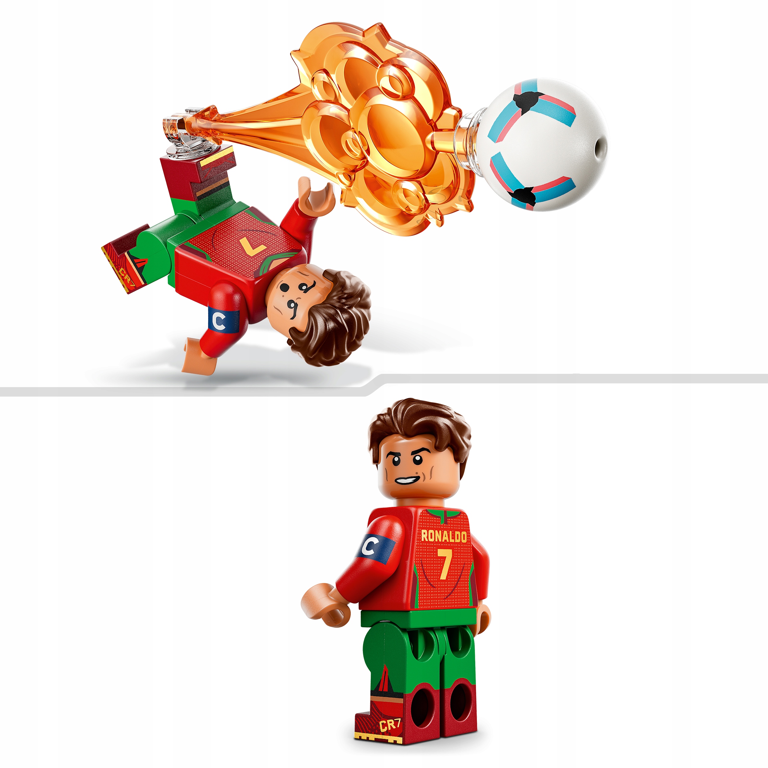 LEGO EDITIONS 43012 CRISTIANO RONALDO Futbolo akimirkos, futbolas