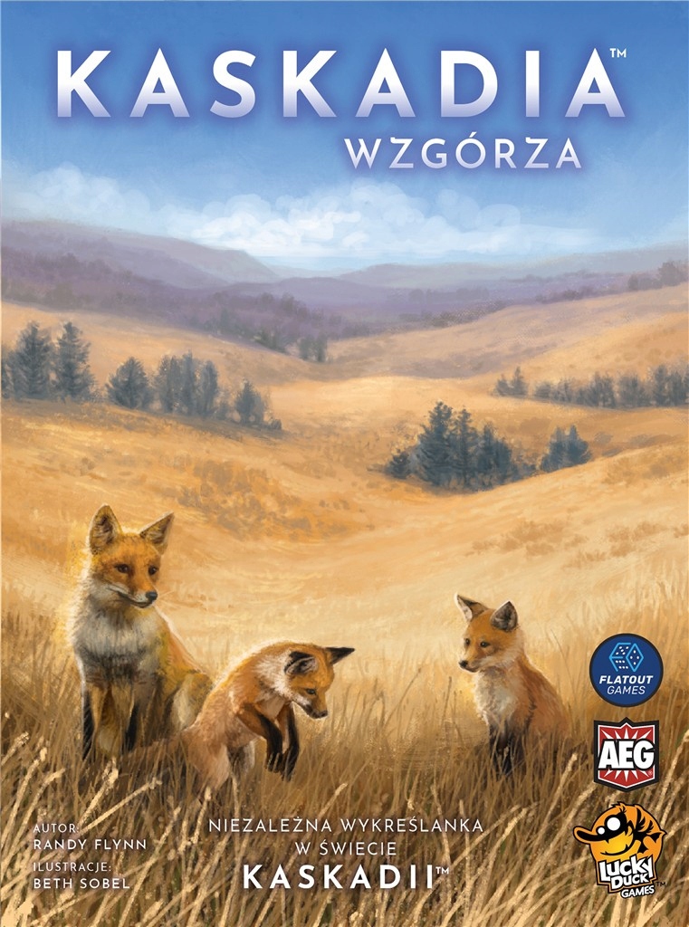 Cascadia: The Hills stalo žaidimas – Lucky Duck Games žaidimas