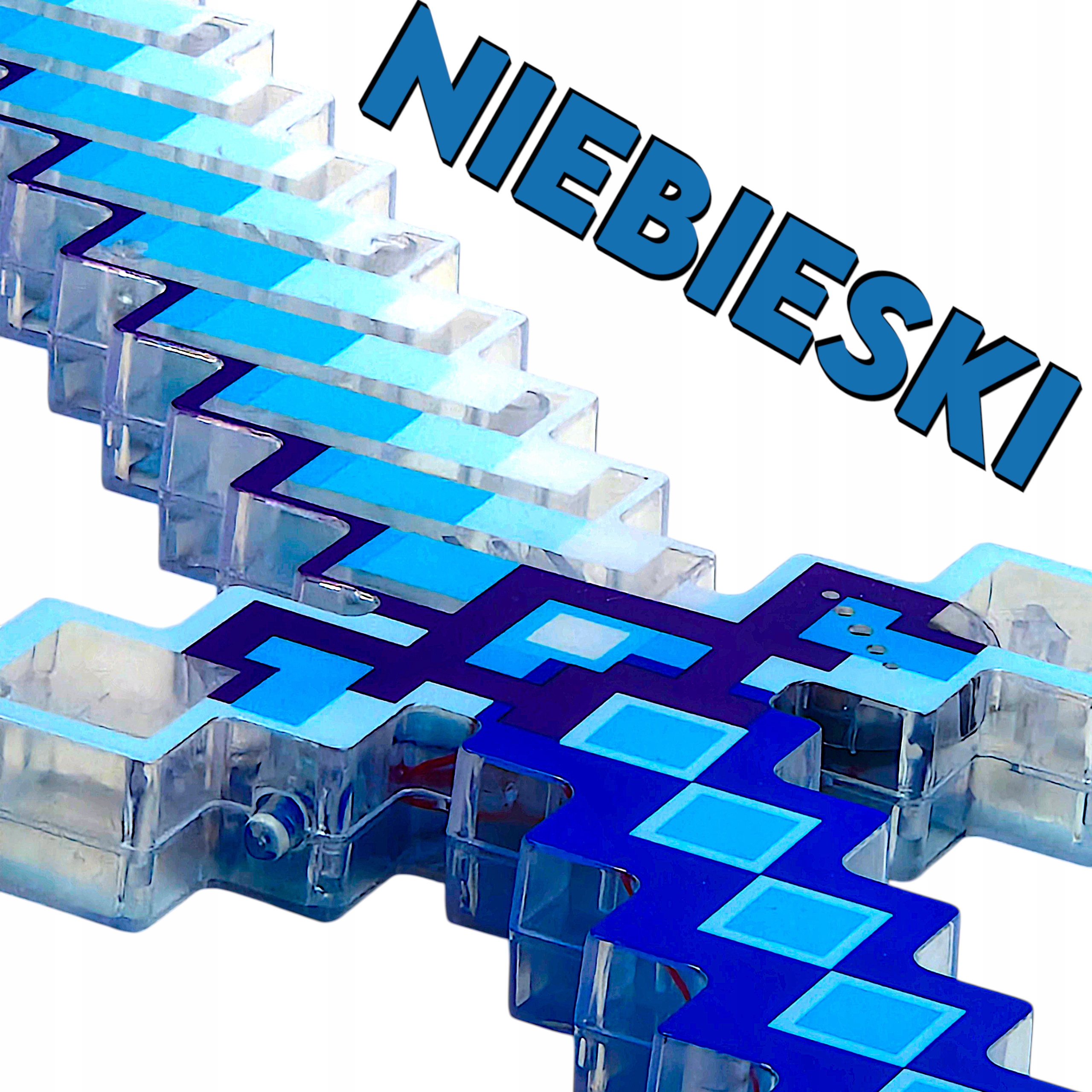 Miecz świetlny Minecraft diamentowy 66 cm