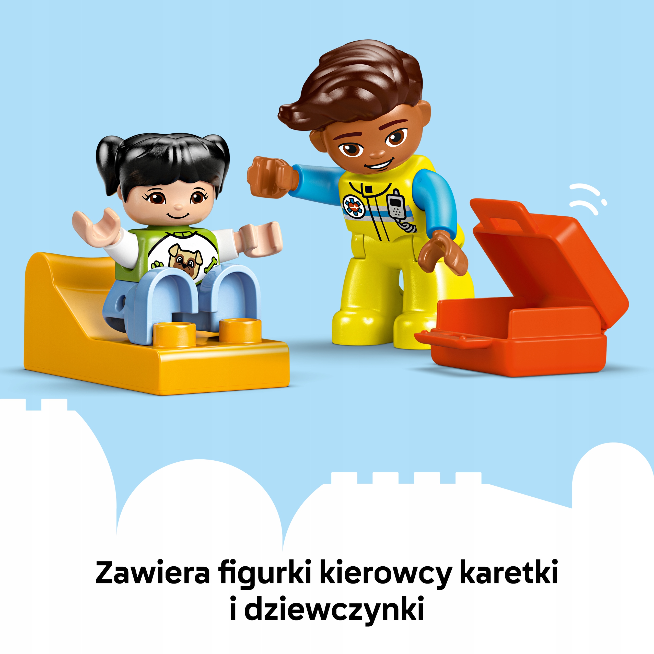 Lego Duplo karetka su vairuotoju 10447