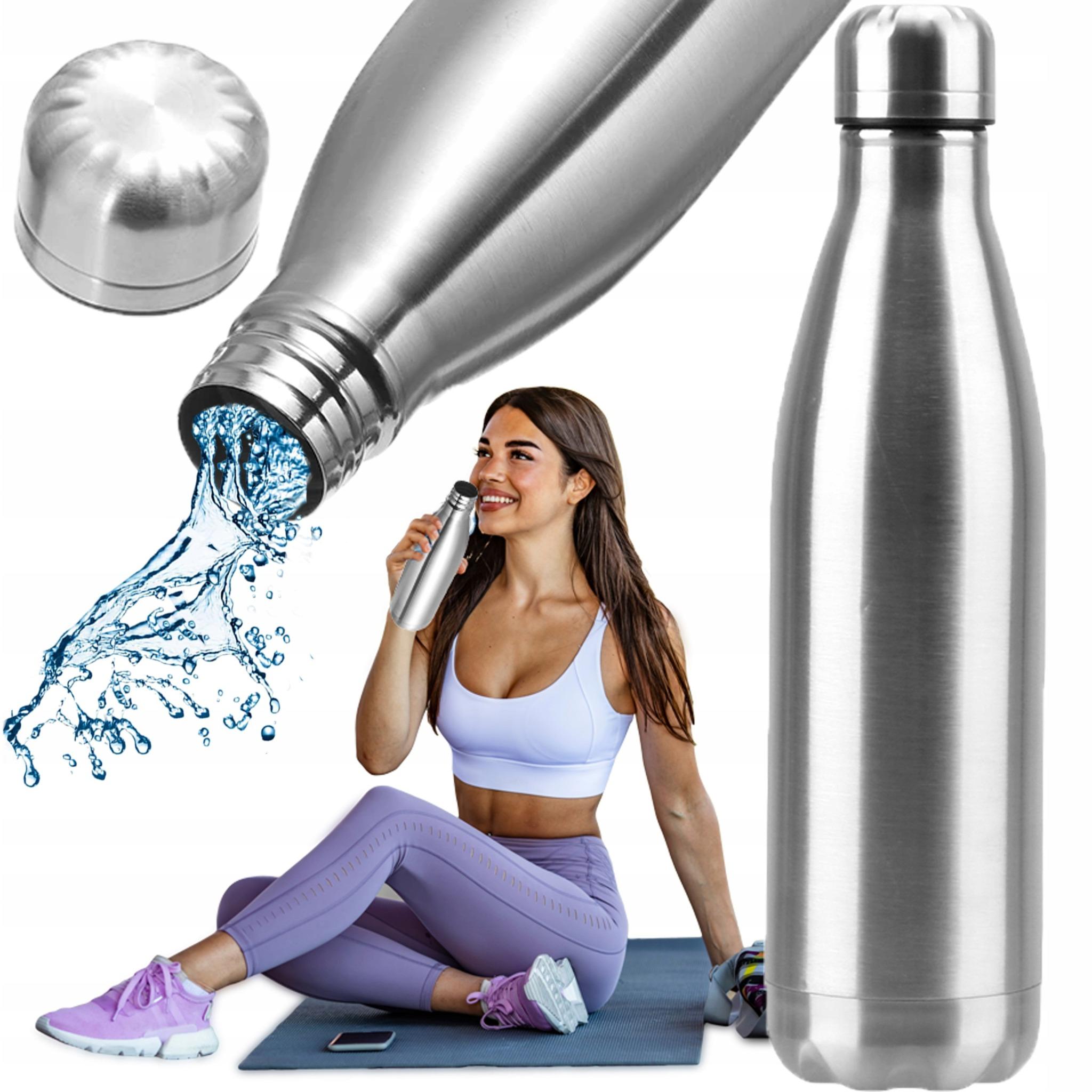 TERMINIS BUTELAS TERMINIS BUTELAS VANDENIUI KAVAI NERŪDijančio plieno termosas 500ml