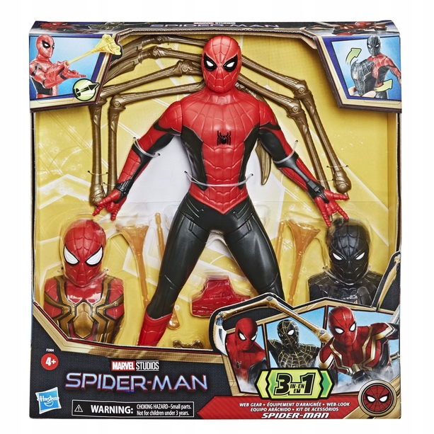 HASBRO LABAI DIDELIS SPIDERMAN F2904 FIGŪRŲ RINKINYS SU PRIEDAIS