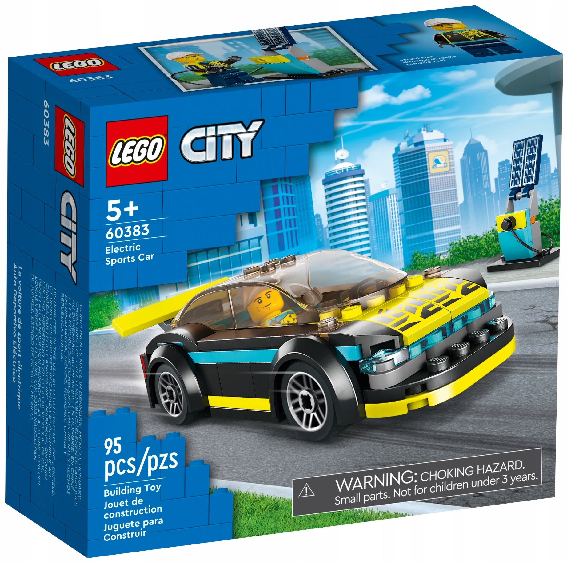 Lego City elektrinis sportinis automobilis 60383