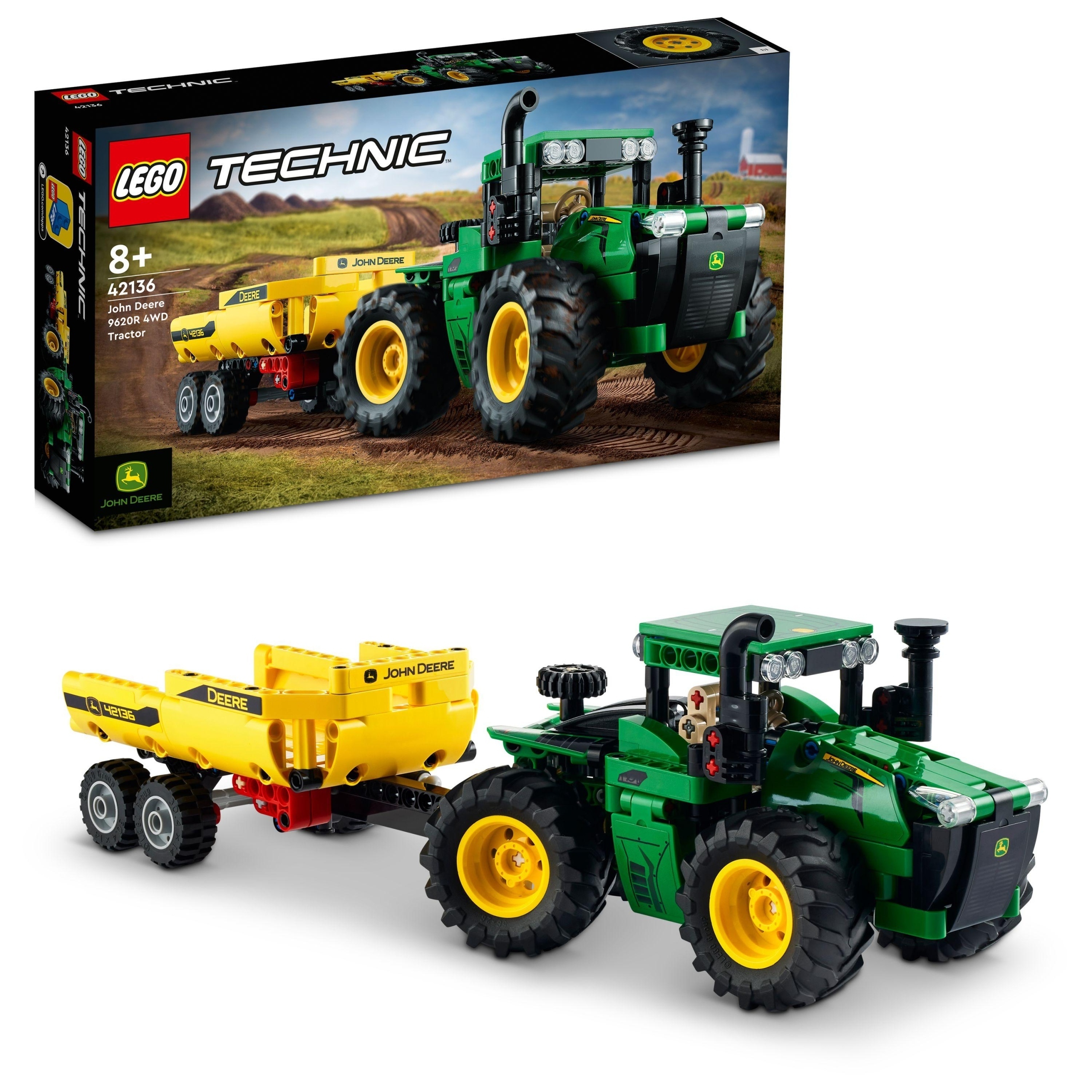 LEGO Technic traktorius John Deere 9620R
