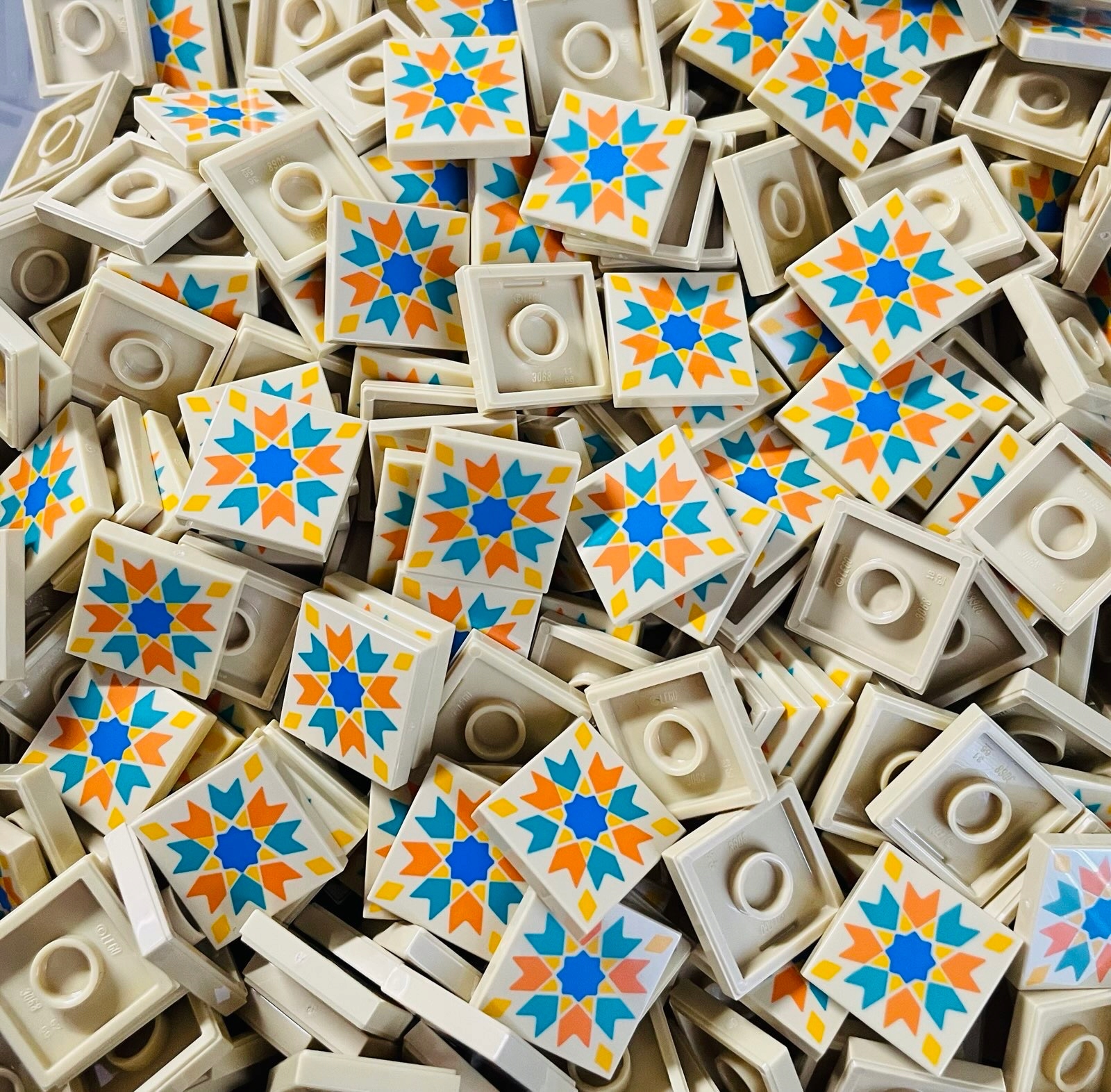 LEGO plytelės 20vnt grindų plytelės dekoratyvinės grindys 2x2 3068pb2562