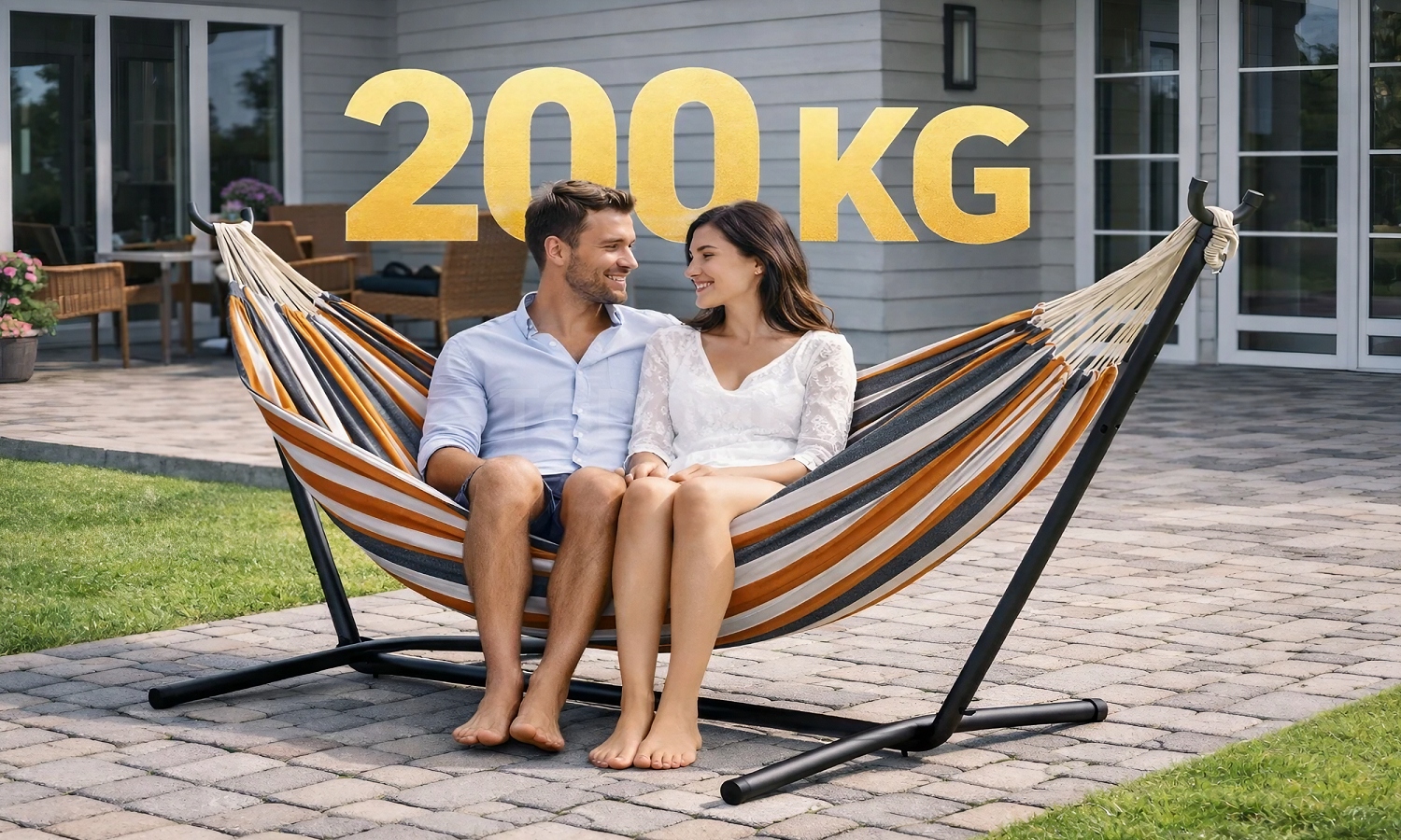 Hamako stelažas dviem asmenims su stovu 200 kg