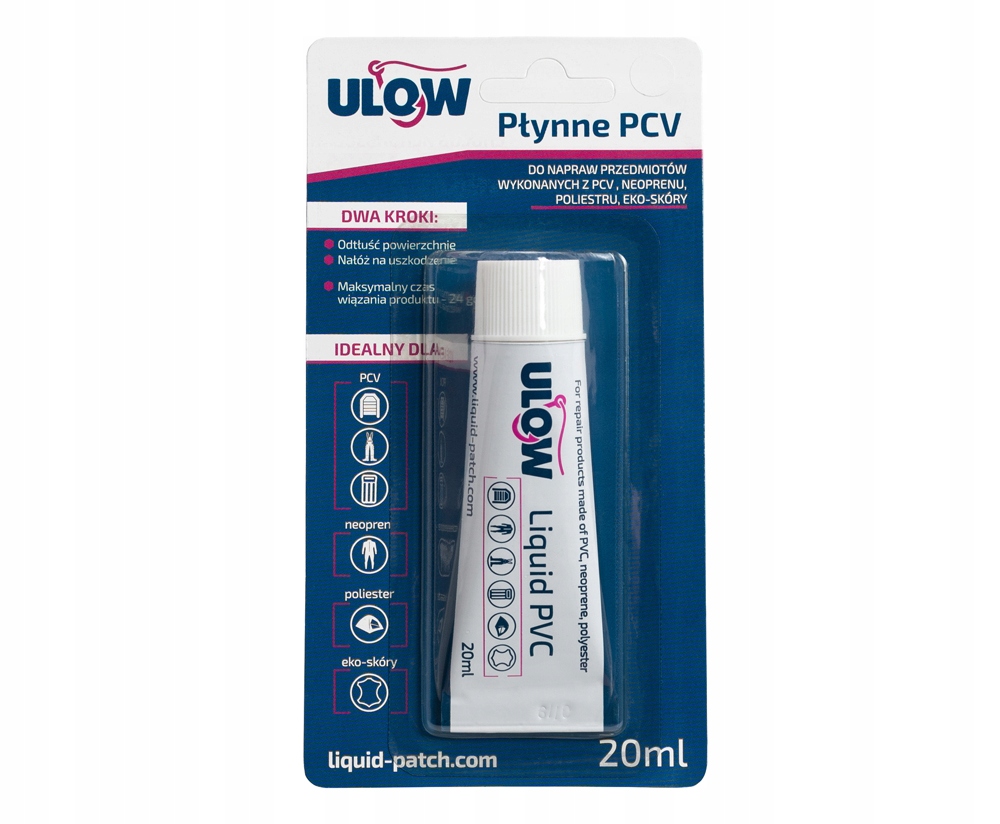 Ulow skystas PVC pleistras pontono baseinui