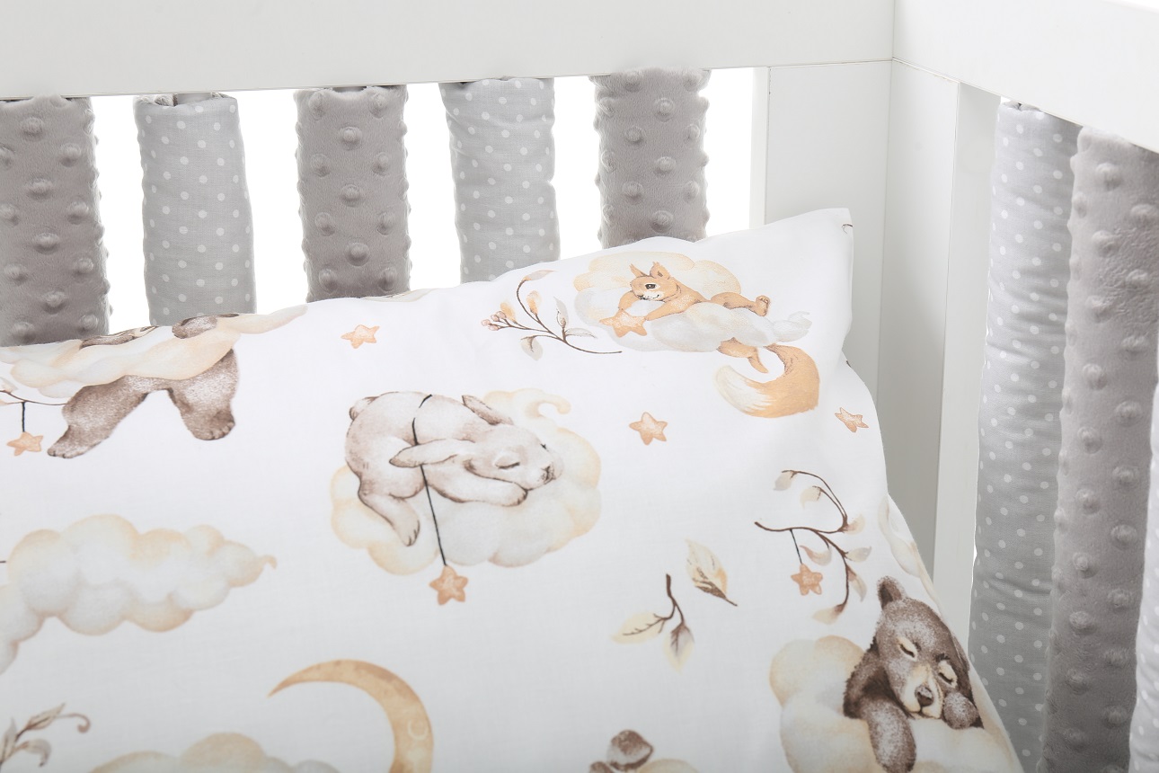 Babymam modulinis grąžulinis apsaugodiklis lovai 20 dalių
